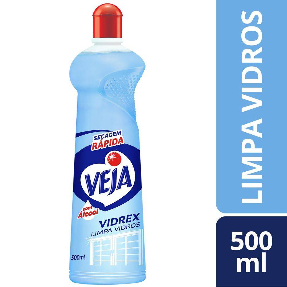 Veja · Limpa vidros vidrex tradicional (500 ml)