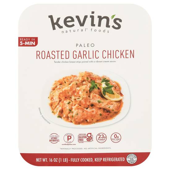 Kevin's Natural Foods Paleo Roasted Garlic Chicken