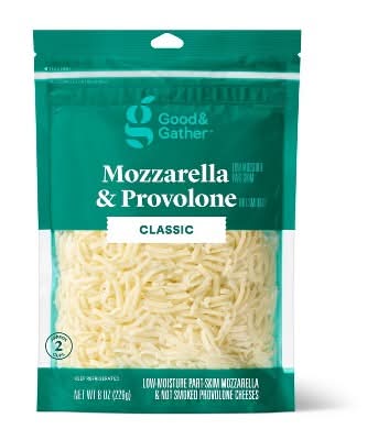 Good & Gather Shredded Classic Mozzarella & Provolone Cheese (8 oz)