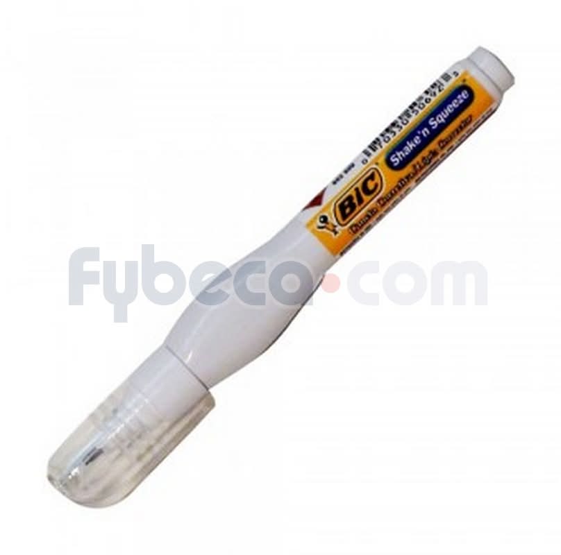 Correctores Bic Shake Squeeze 8 Ml.Blist.
