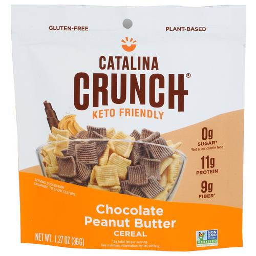 Catalina Crunch Chocolate Peanut Butter Keto Friendly Cereal