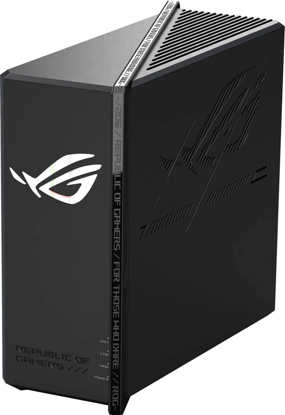 ASUS - ROG Strix GS-BE18000 Tri-Band Wi-Fi 7 Gaming Router - Black