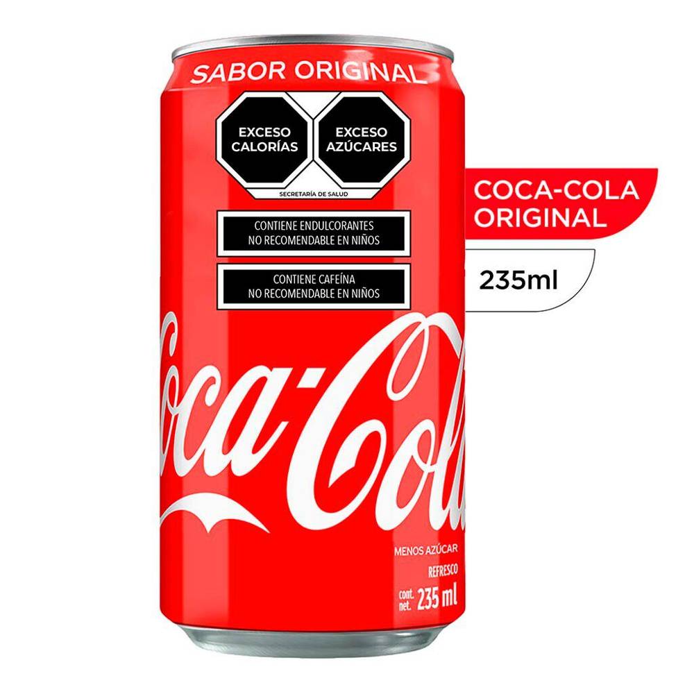 Coca-cola refresco de cola sabor original (8 pack, 235 ml)