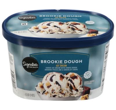 Signature Select Brookie Dough Ice Cream (1.5 qt)