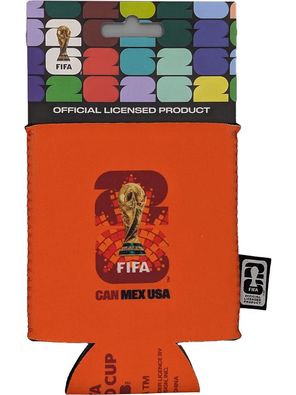 Fifa Canada Emblem Drink Jacket, Light Red