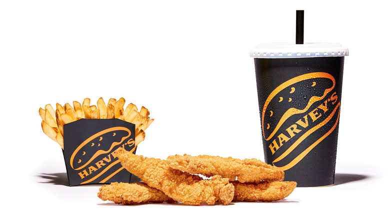 Chicken Strips Combo (4 Pieces) 700-1100 cals