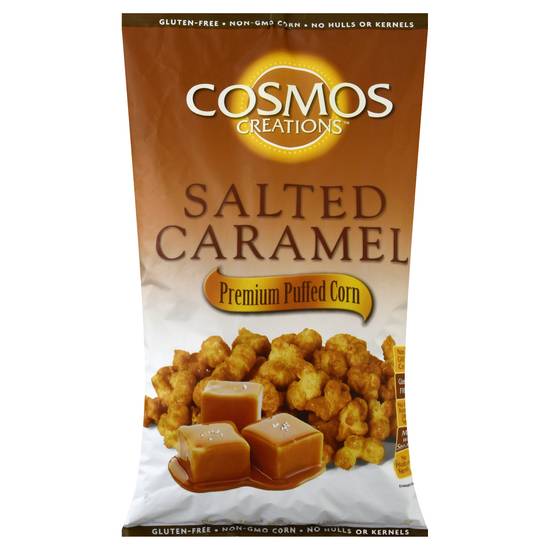 Cosmos Creations Salted Caramel Premium Puffed Corn
