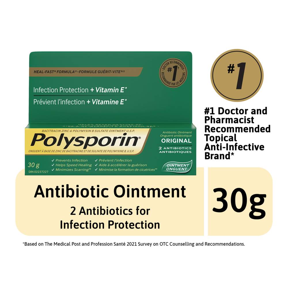 Polysporin Original Antibiotic Ointment (30 g)