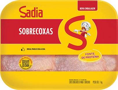 Sadia · Sobrecoxas de frango congeladas (1 kg)