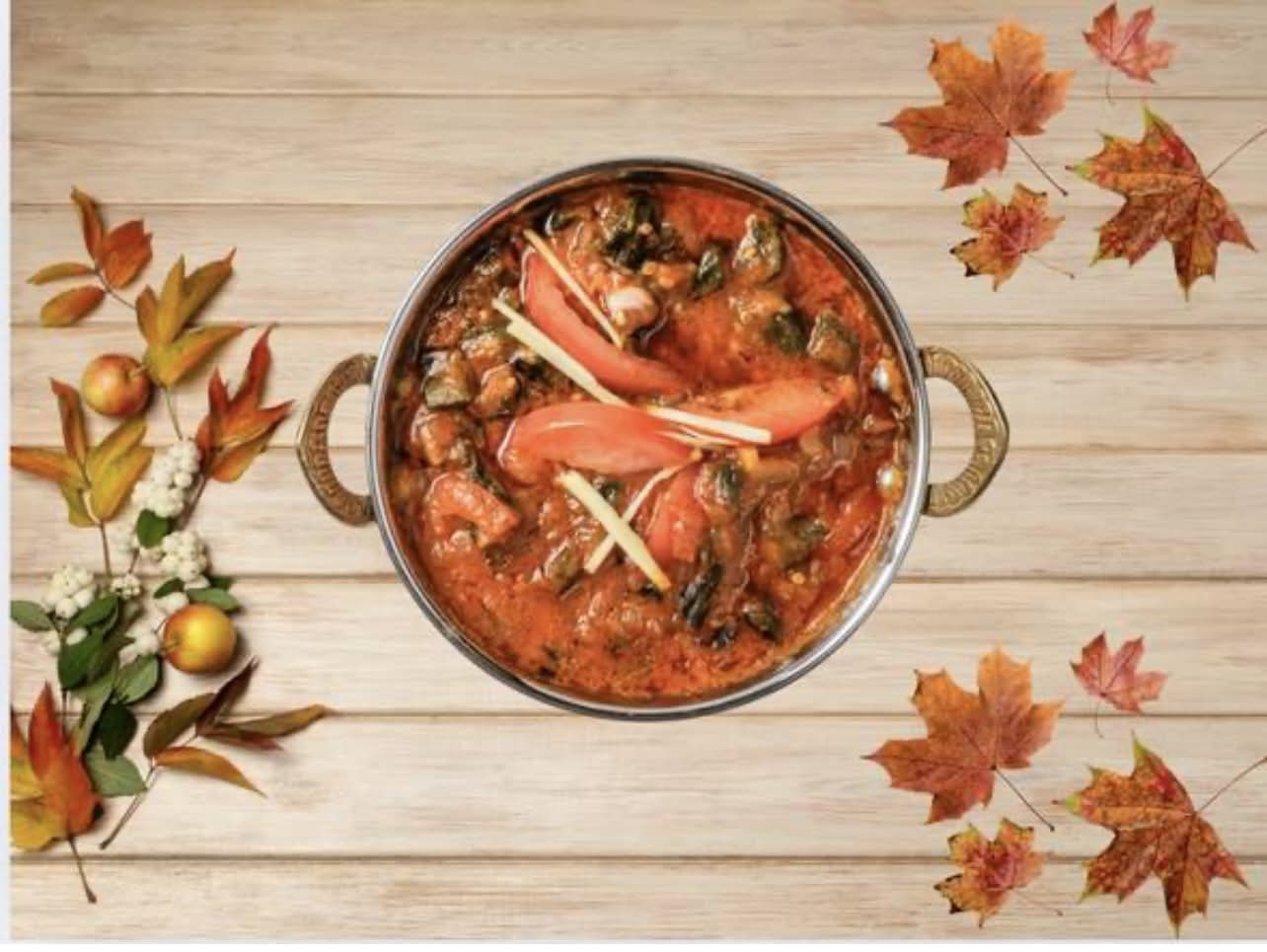 Assiette Aubergines Curry