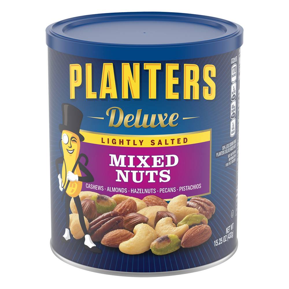 Planters Deluxe Lightly Salted Mixed Nuts