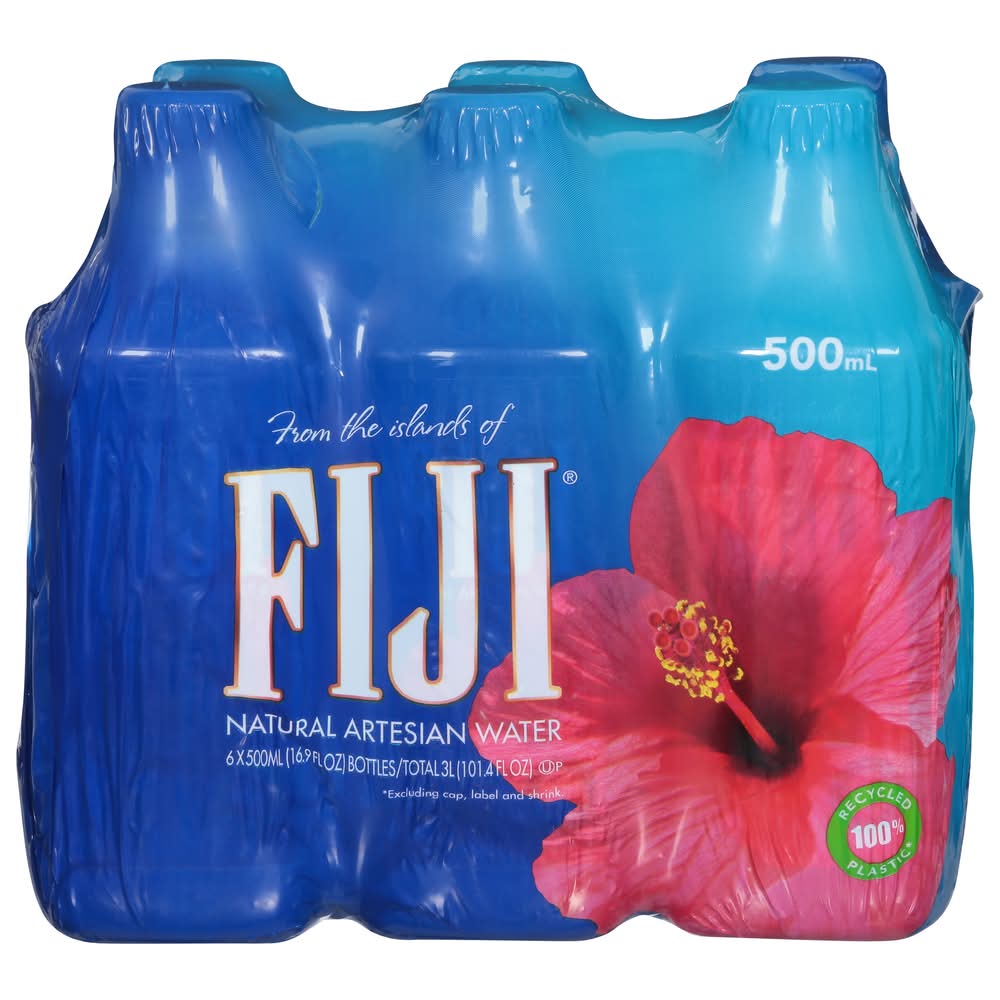 FIJI Natural Artesian Water (6 ct, 16.9 fl oz)