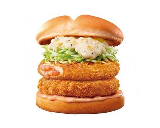 【単品】ダブルエビバーガー Double Shrimp Burger