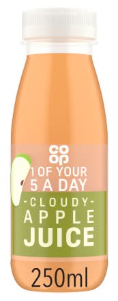 Co-op Cloudy Apple Juice (250ml)