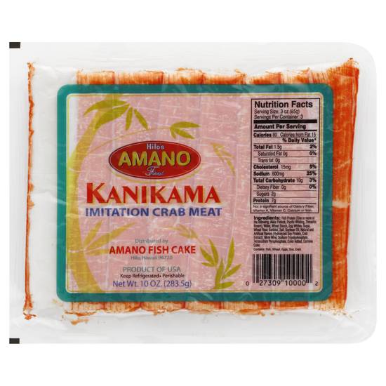 Hilo's Amano Finest Kanikama Imitation Crab Meat (10 oz)
