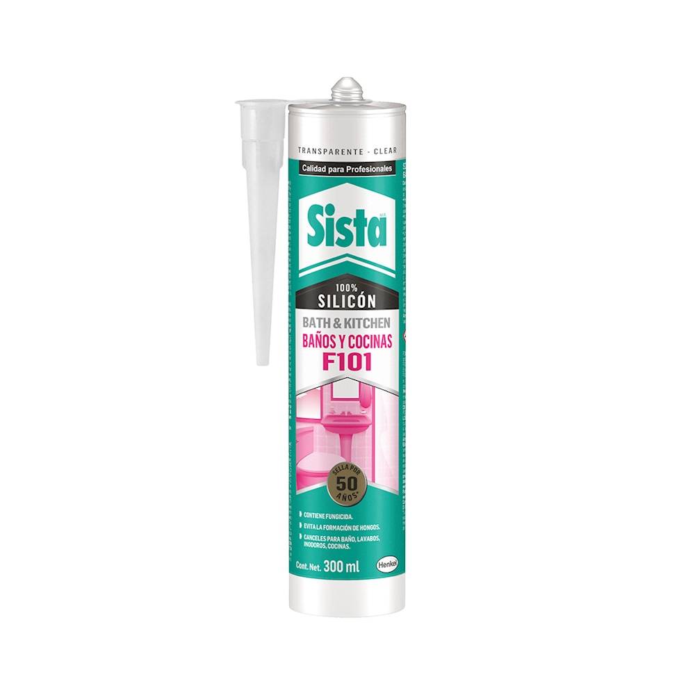 Sista · Sellador baños y cocina transparente f101