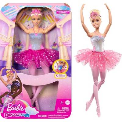 Barbie Dreamtopia Twinkle Lights Blonde Ballerina Doll