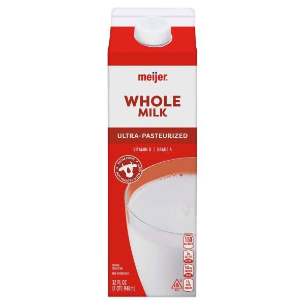 Meijer Whole Milk (1 qt)
