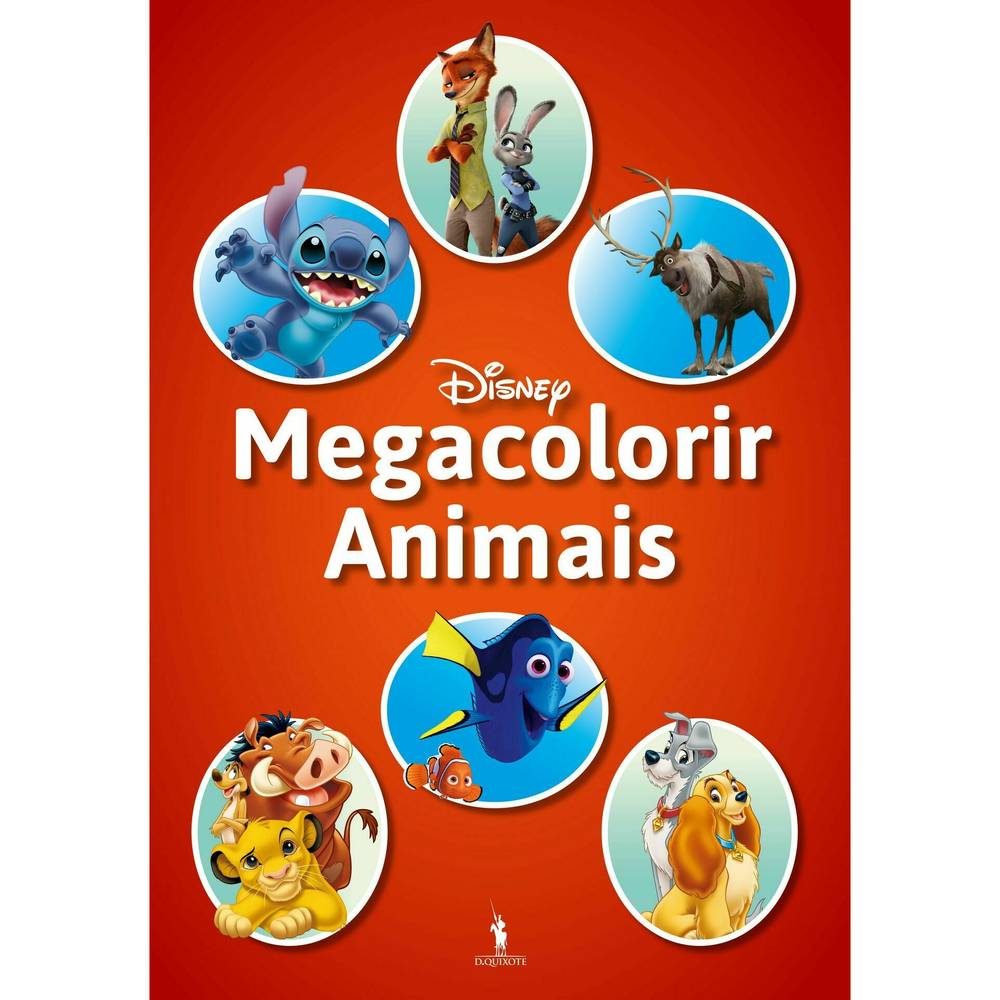 Megacolorir Animais de Disney - Disney Megacolorir
