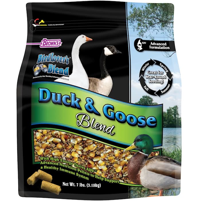Brown's Bird Lover's Blend Duck and Goose Food (7 lbs)