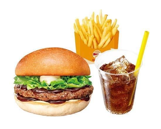 【セット】てりやきビーフバーガー Teriyaki Burger Set