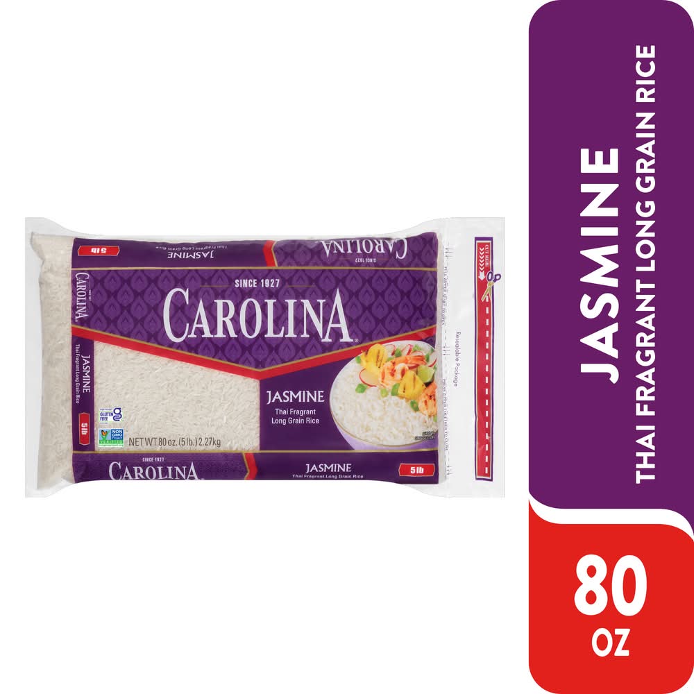 Carolina Long Grain Jasmine Rice (80 oz)