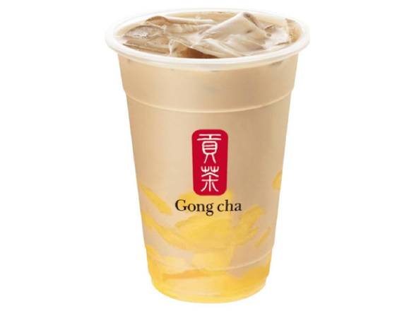 Oolong Milk Tea w. Pudding