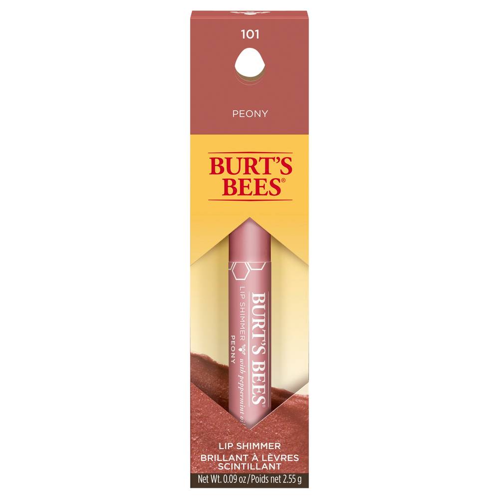 Burt's Bees Peony Lip Shimmer Balm (0.09 oz)