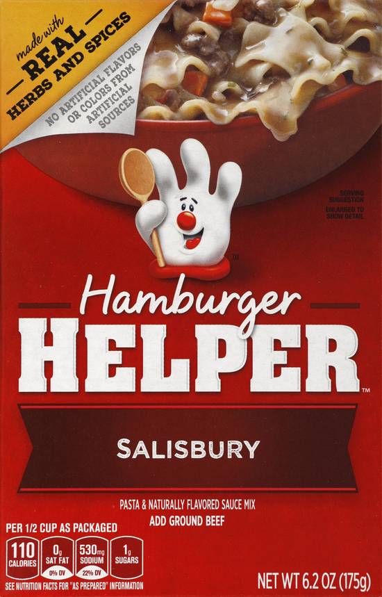 Hemburger Helper Salisbury Pasta & Sauce Mix