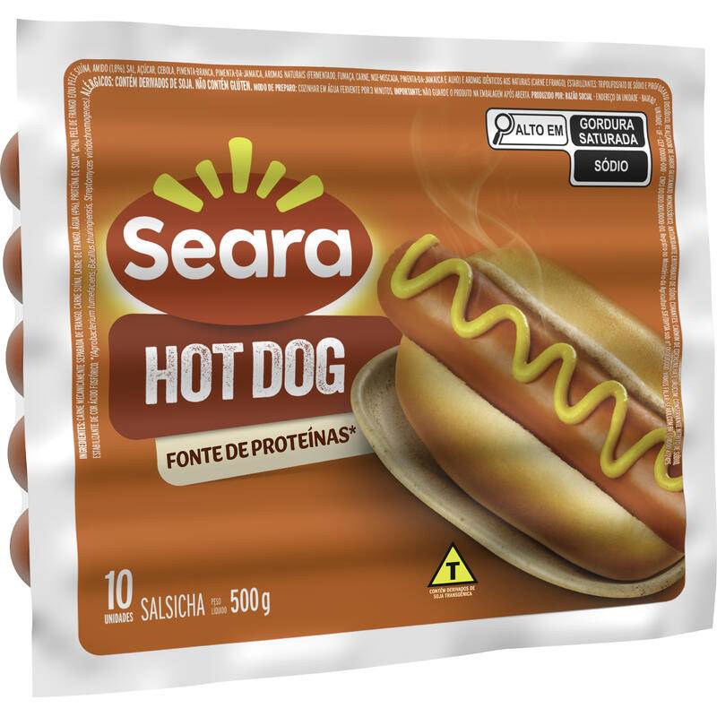 Seara salsicha hot dog (500 g)