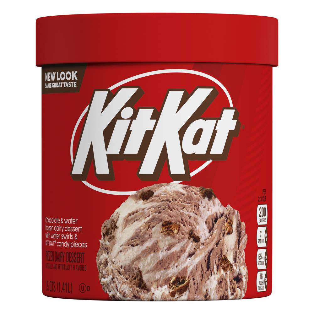 KitKat Chocolate Light Ice Cream (1.5 qt)