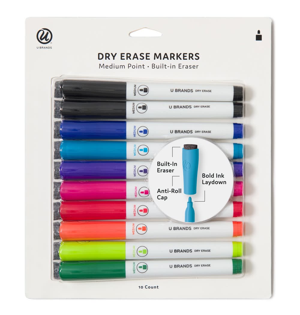Les Produits U Magnetic Dry Erase Markers (4.8 oz)