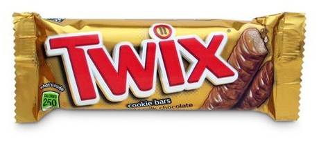 Twix Caramel Milk Chocolate Cookie Bars (50 g)