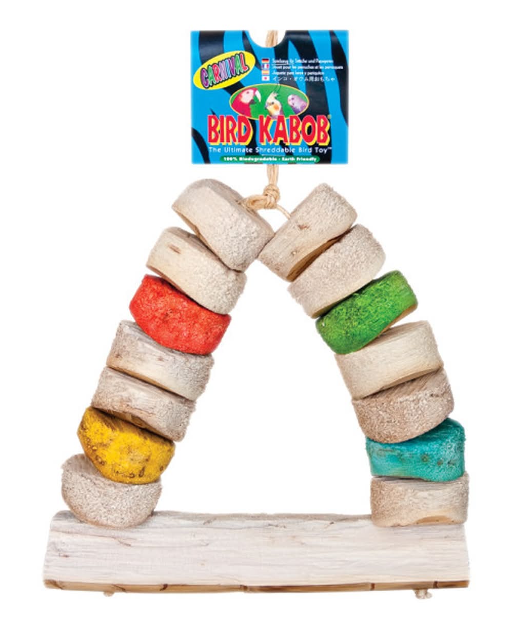 Wesco Pet Carnival Bird Kabob (Color: Assorted)