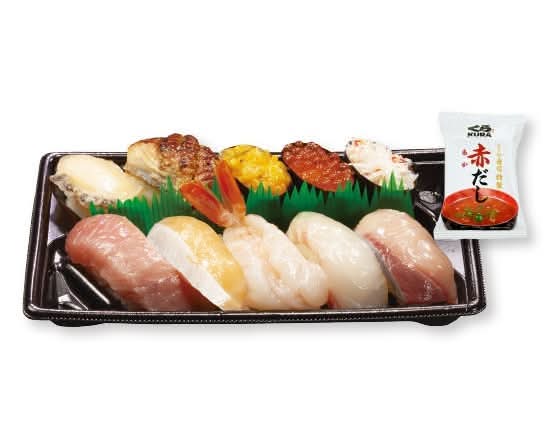 特上極旨セット　赤だし付　1人前