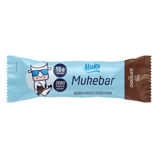 Suplemento alimentar de proteínas mukebar sabor chocolate (60g)