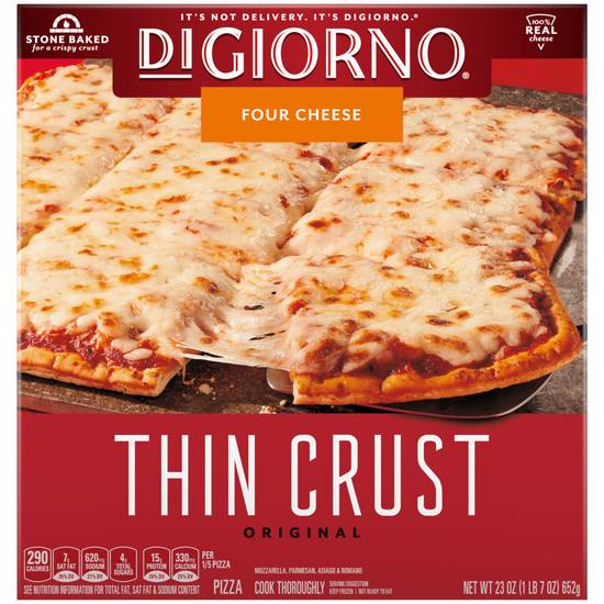 Digiorno Pizza Thin Crust Original Four Cheese (23 oz)