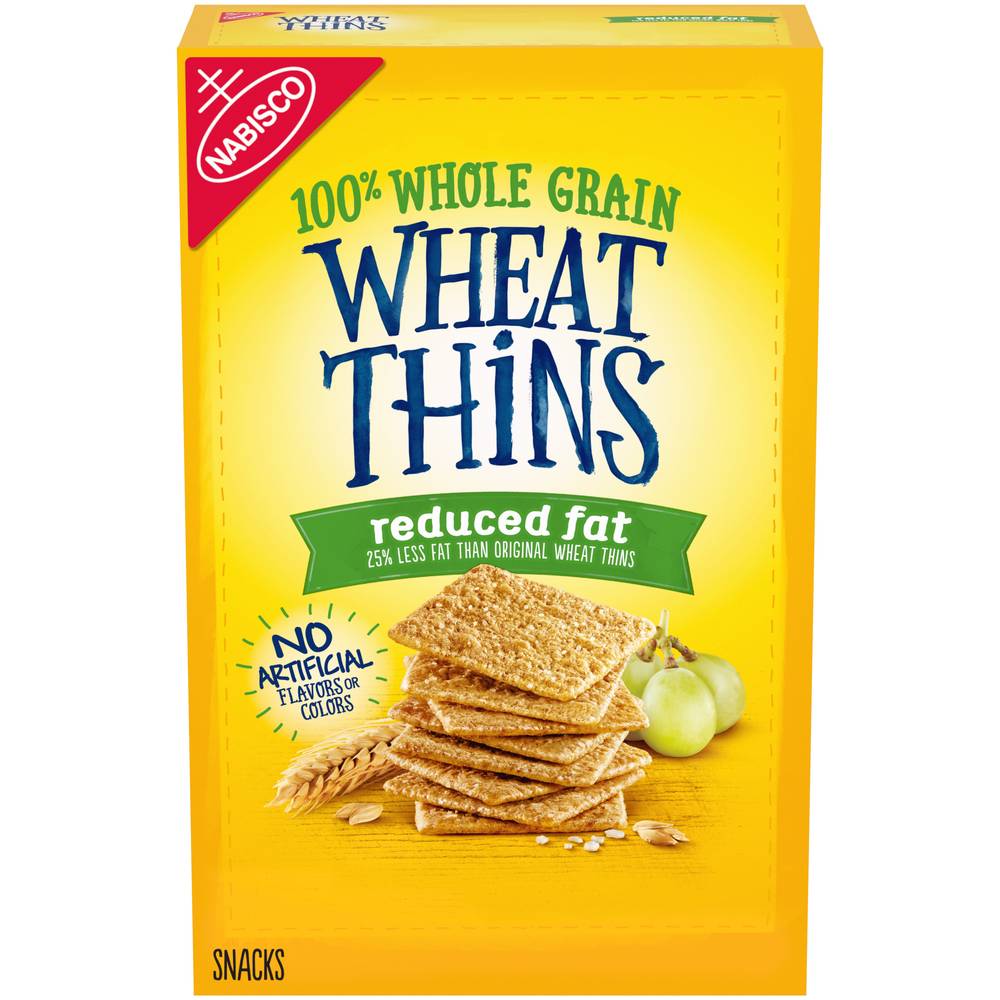 Wheat Thins Whole Grain Reduced Fat Snacks (8 oz)