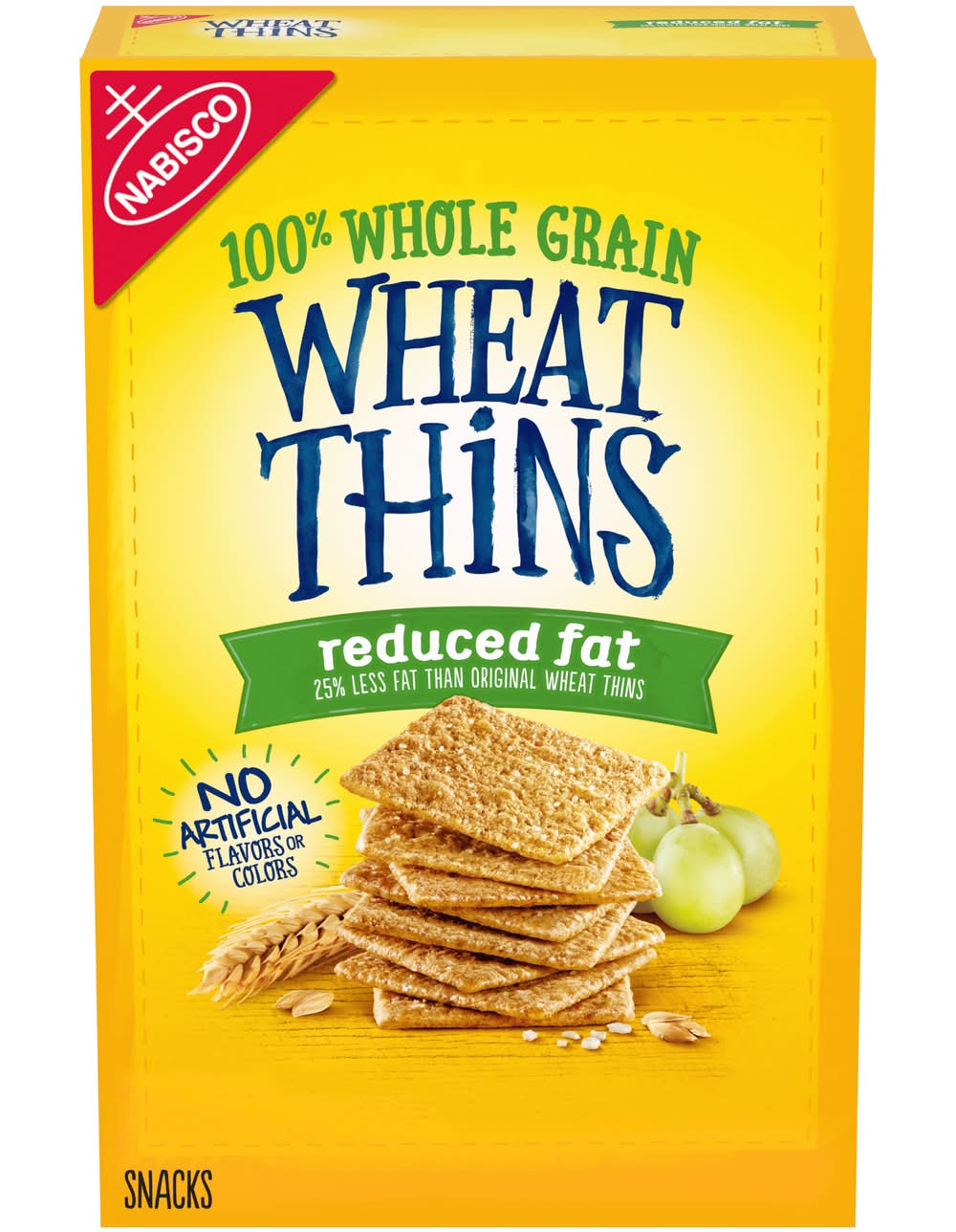 Wheat Thins Whole Grain Reduced Fat Snacks (8 oz)