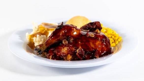 Bourbon & Bacon BBQ Rotisserie Chicken