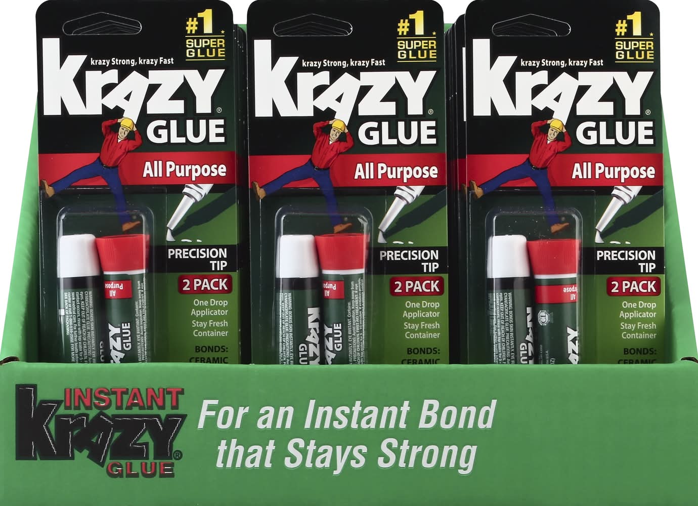 Krazy Glue All Purpose Precision Tip Glue (0.14 oz)