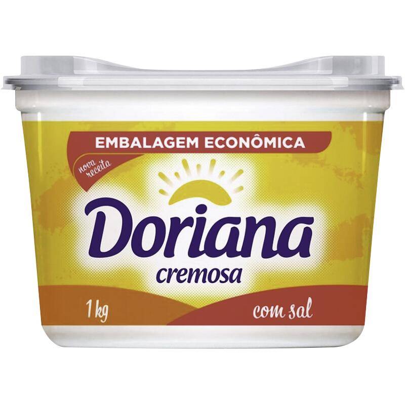 Doriana margarina cremosa com sal (1kg)