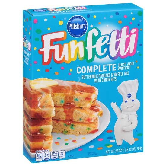 Pillsbury Funfetti Buttermilk Pancake & Waffle Mix With Candy Bits