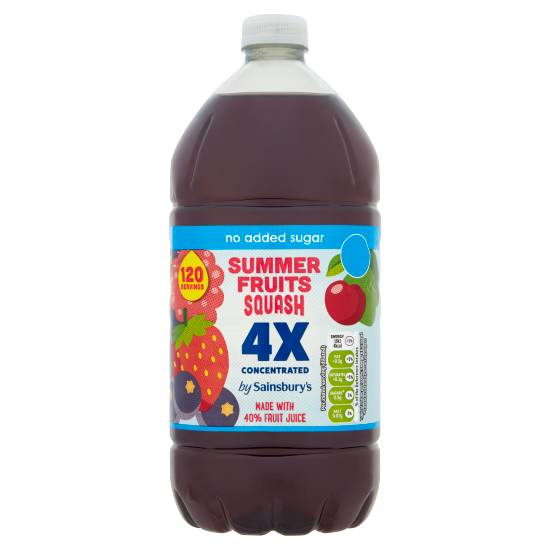 Sainsbury's Summer Fruits Squash (1.5L)