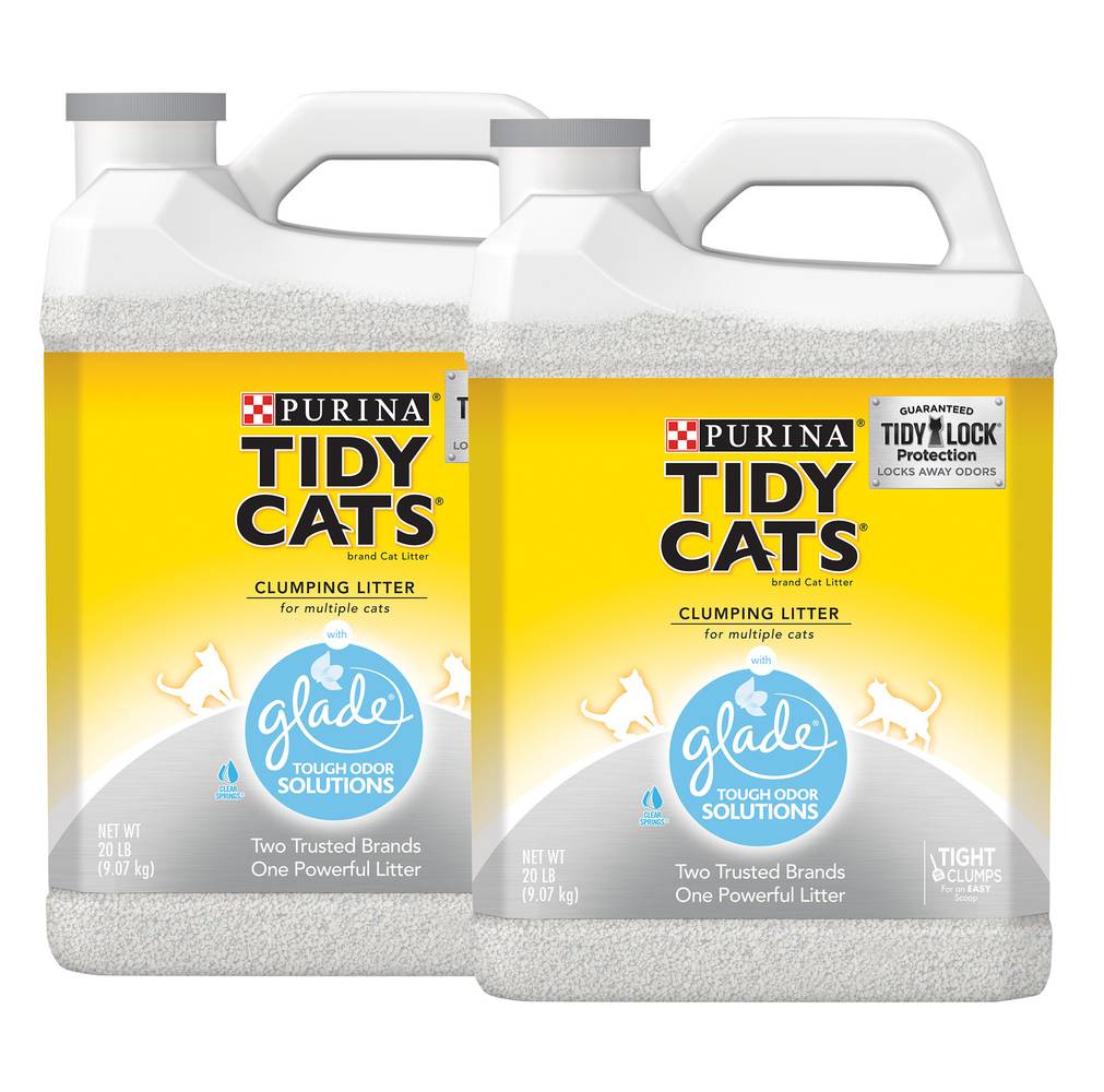 Tidy Cats Glade Clear Springs Multi-Cat Clumping Litter (20 lbs)