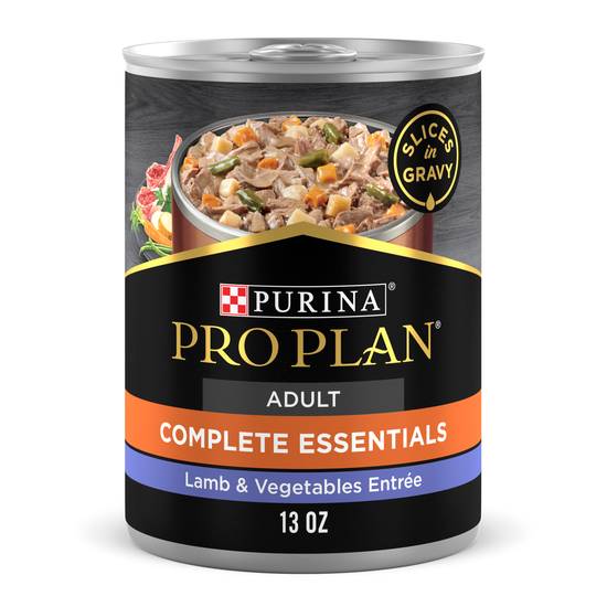 Purina High Protein Dog Food Wet Gravy (lamb -vegetables)