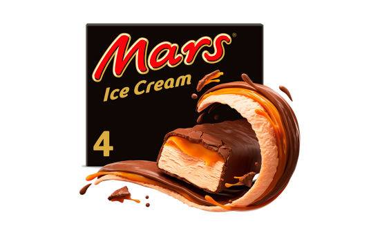 Mars Chocolate Caramel Ice Cream Bars 4pk (4 x 40g)