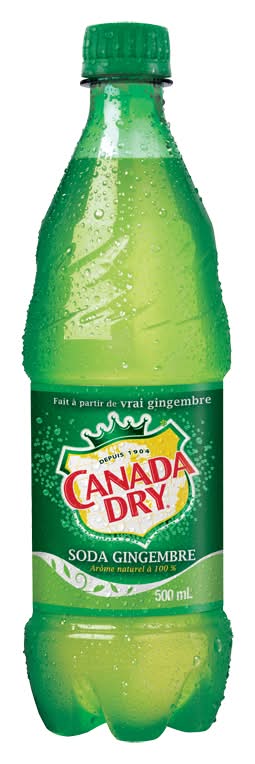 Canada dry soda au gingembre (500 ml) - canada dry ginger ale (500 ml)