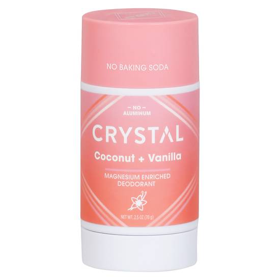 Crystal Coconut & Vanilla Scent Deodorant (2.5 oz)