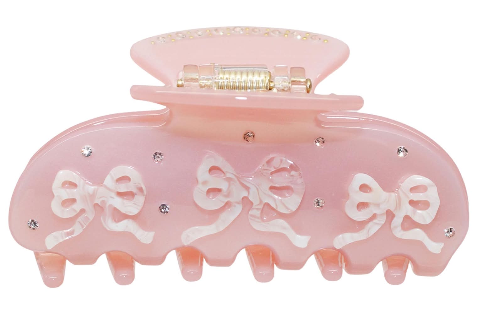 Emi Jay Sweetheart Hair Claw Clip in Pink Pixie